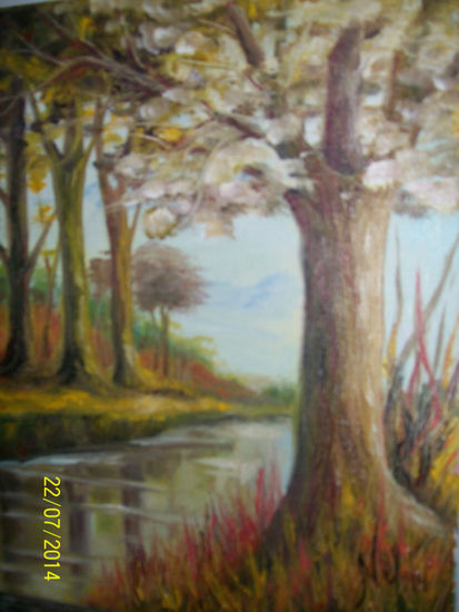 "ARROYO" Oil Canvas Landscaping