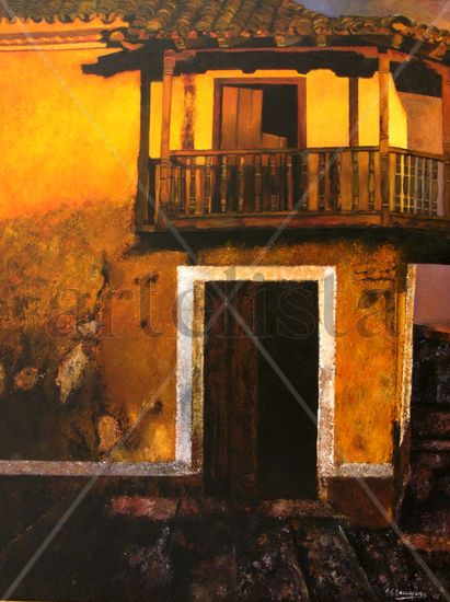 Casa de cuba Oil Canvas Others