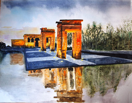 Templo Debod. Madrid