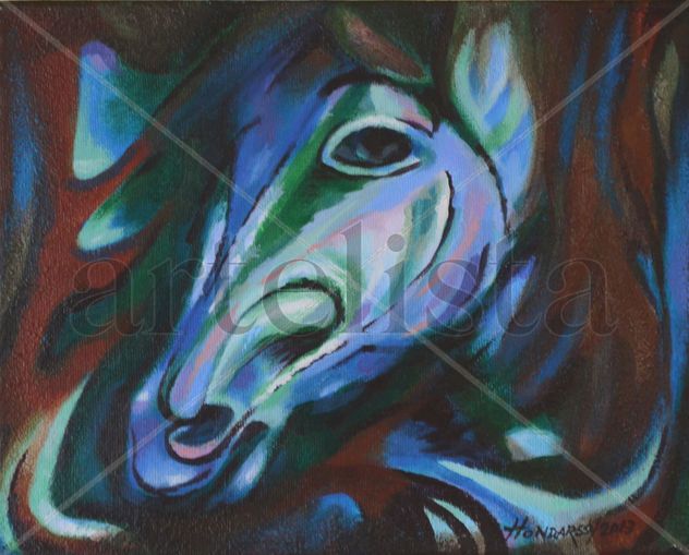 Blue Horse o caballo Azul
