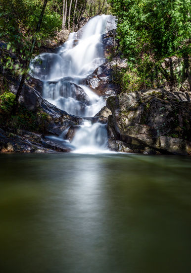 Cascada Naturaleza Color (Digital)