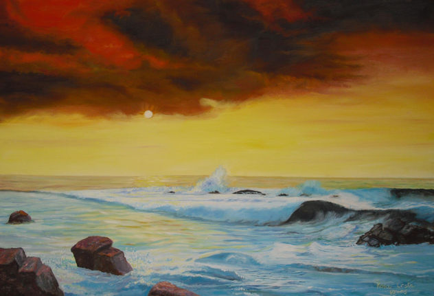 puesta de sol
