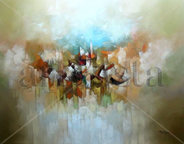 Abstracto ( el vuelo del condor ) Oil Canvas Others