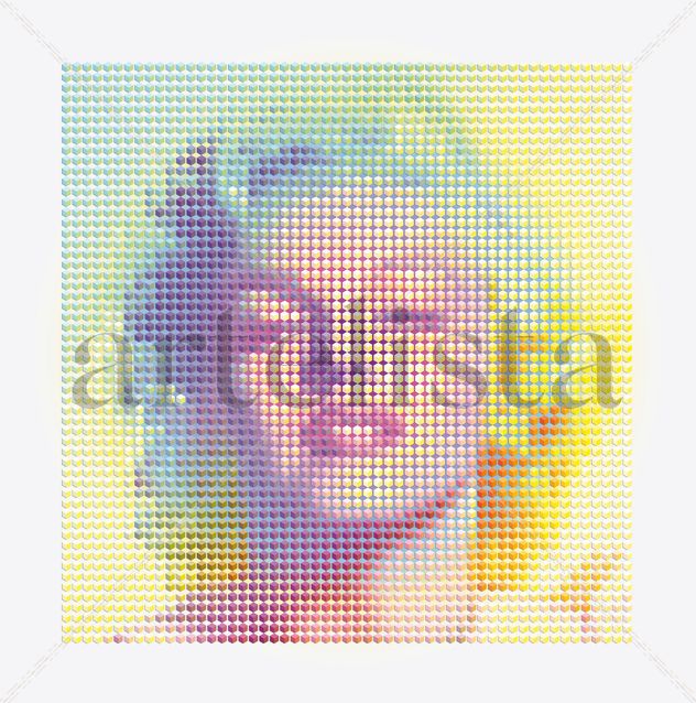 Marilyn Monroe cúbica 3