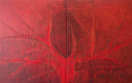 Roble ardiendo