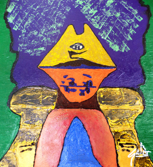 HNO. OSACAR GALO ( La Gigantona Picassiana 85 X 90 Cm ( PRECIO US$ 12,000