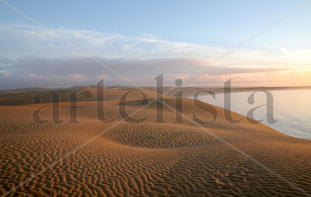 Sahara, laguna de Naila