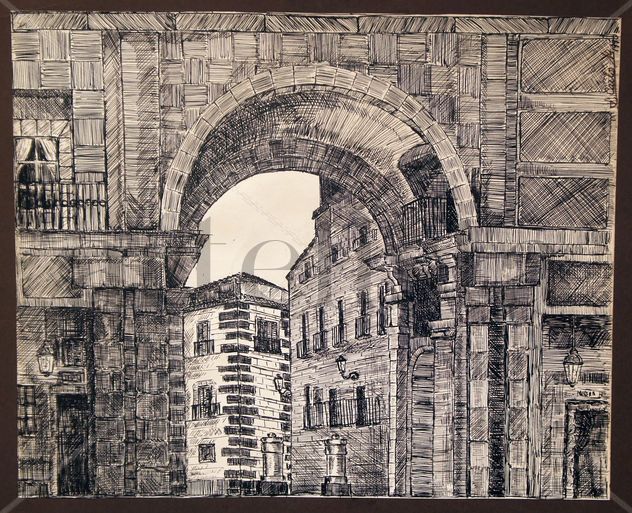 Arco de la PLAZA MAYOR DE MADRID