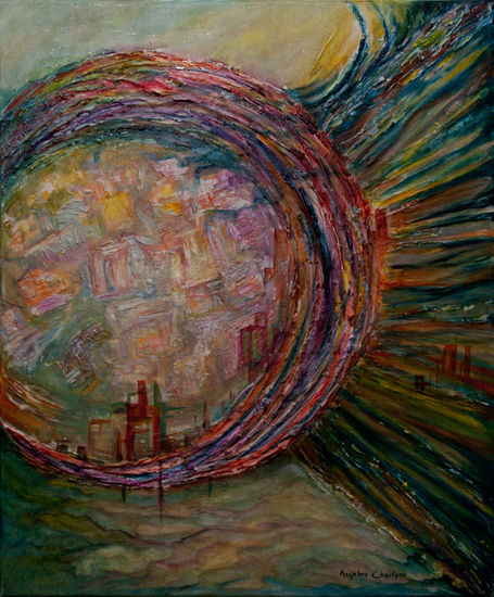 Apocalipsis II Media Mixta Lienzo Paisaje