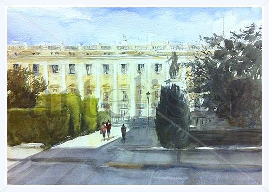 Plaza de Oriente, Madrid