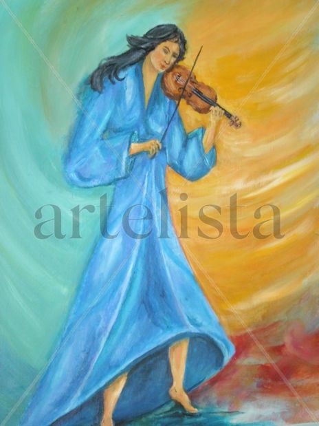 Violinista Estilizada