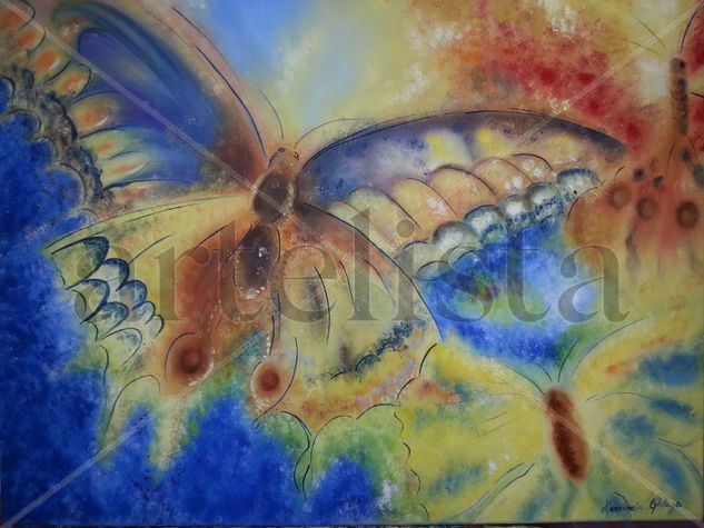 Mariposas Oil Canvas Others