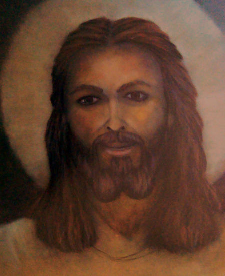 El hombre mas famoso del mundo Óleo Tabla Figura