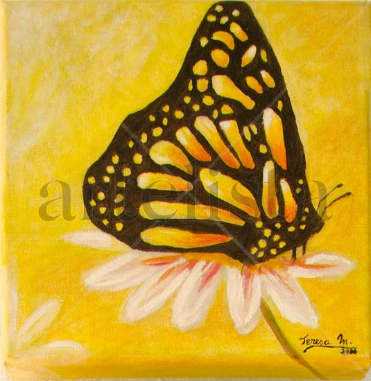 Mariposa I Oil Canvas Animals