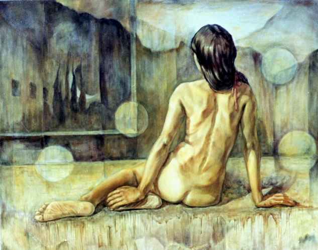 Ventana Oil Canvas Nude Paintings