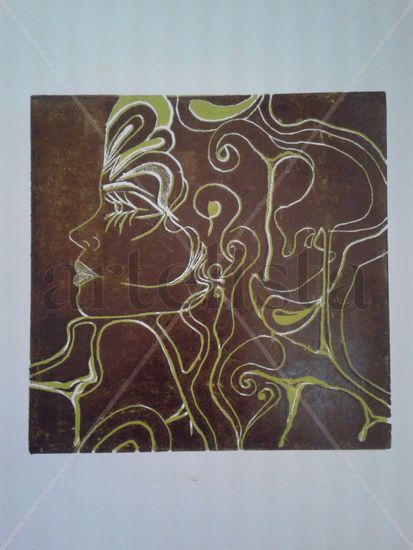 Claridad Woodcut