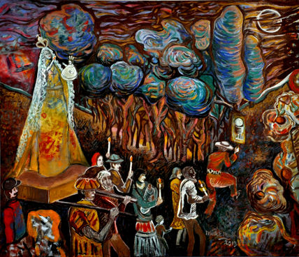 Procesión, Virgen...