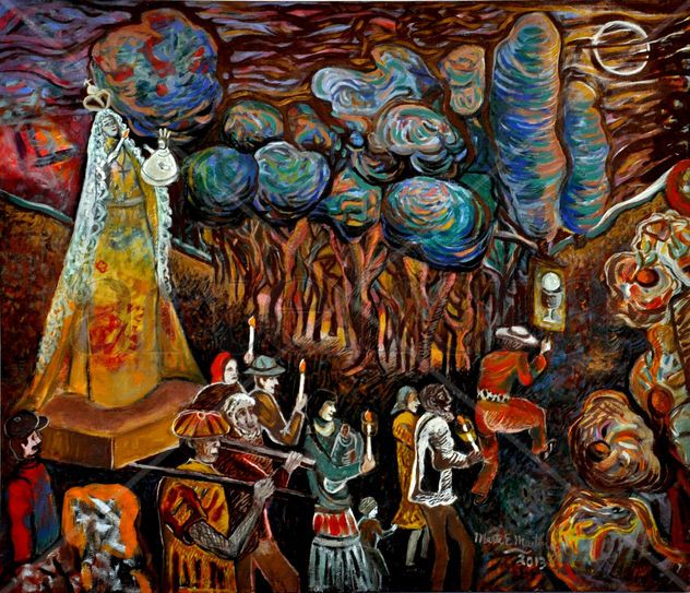 Procesión, Virgen de la Candelaria  LA ESTANCITA-CÓRDOBA -ARGENTINA