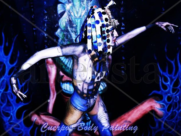 Inframundo (Body Painting) Other Themes Color (Digital)