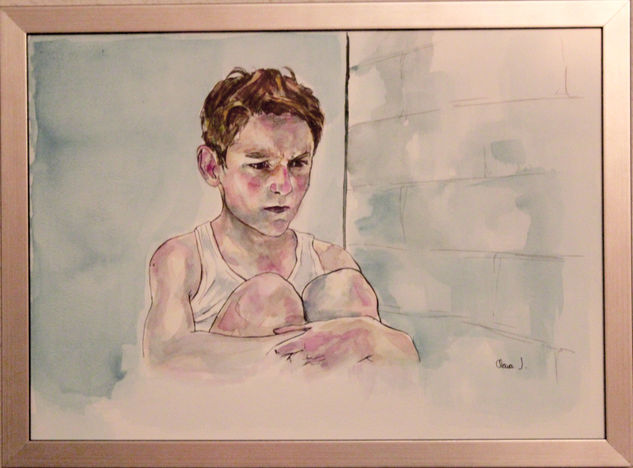 0:44:44 Watercolour Paper Portrait