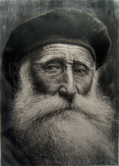 Retrato de Aristide Maillol Graphite