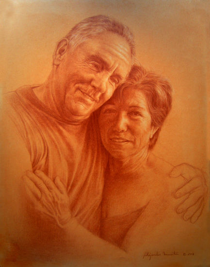 Retrato de Tomás y Magdalena Sanguina