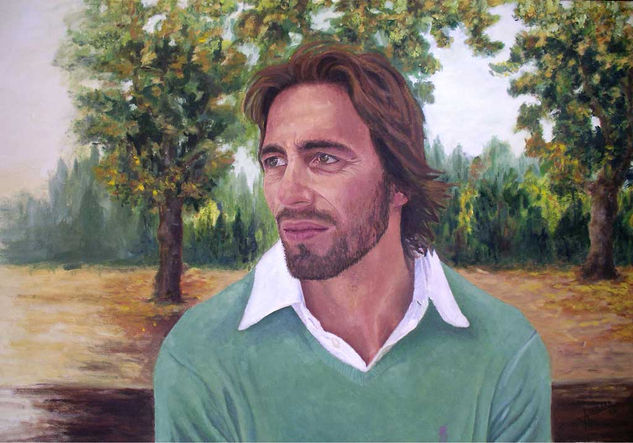 "AQUI Y AHORA" Óleo Lienzo Retrato