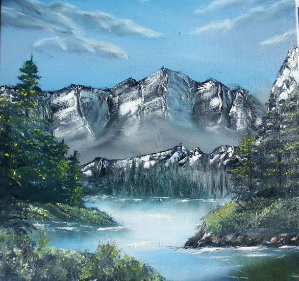 Cuadro ,canvas en óleo Óleo Lienzo Paisaje