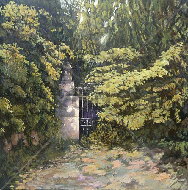 Entrada al Huerto de Fray Luis.