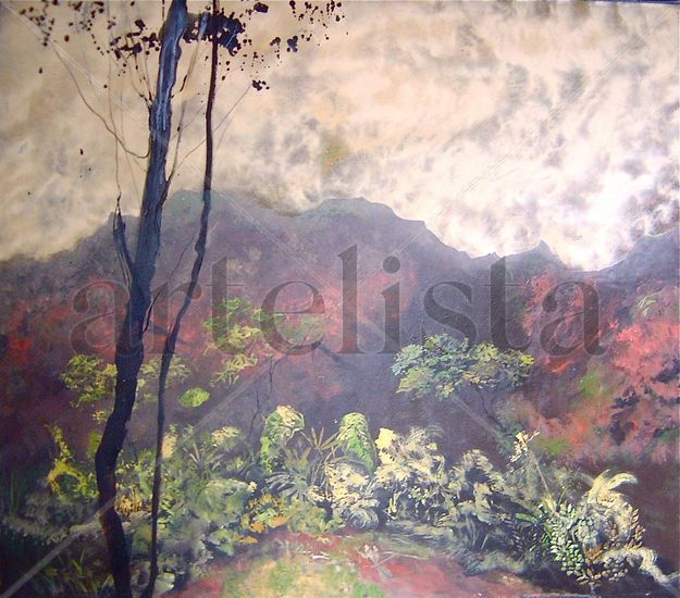 José María Oil Canvas Landscaping