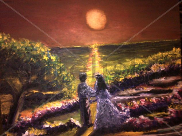 A tu recuerdo Oil Canvas Landscaping