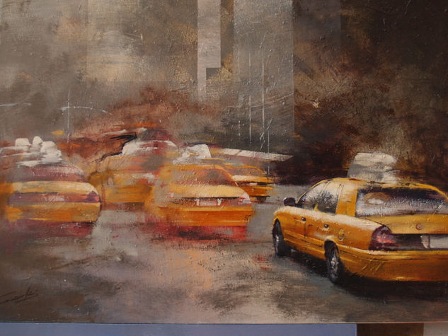 TAXI I Oil Panel Landscaping