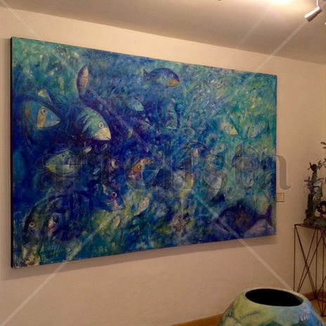 Rejoicing in blue