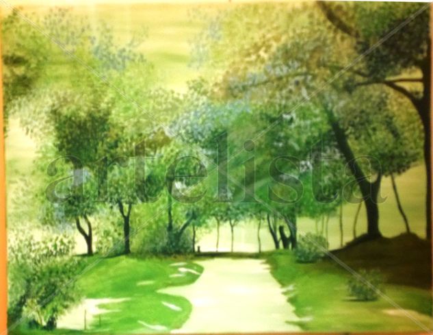 Jardin Botanico de Buenos Aires Oil Canvas Landscaping