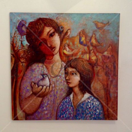 Mujer con niña