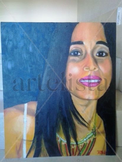 mujer Oil Canvas Portrait