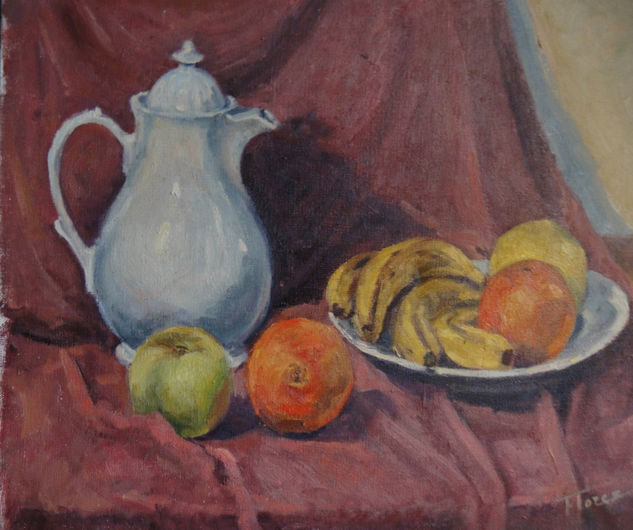 La Tetera Oil Canvas Still Life Paintings