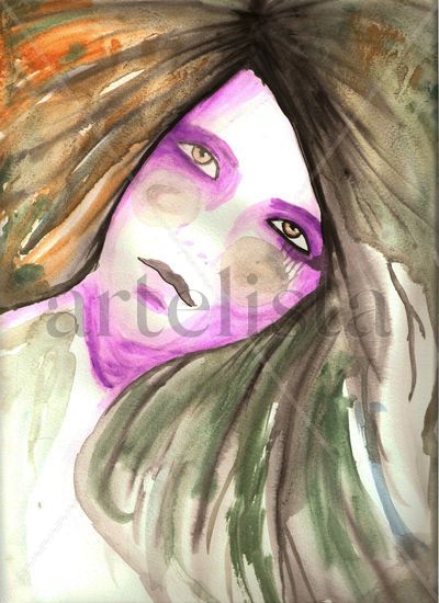 FIGURA1 Watercolour Paper Portrait