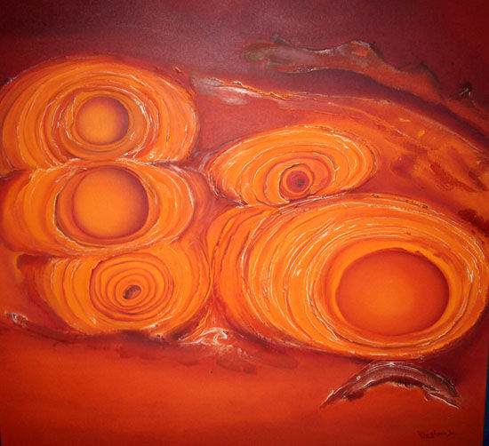 ... tu soplo, el fuego. Oil Canvas Others