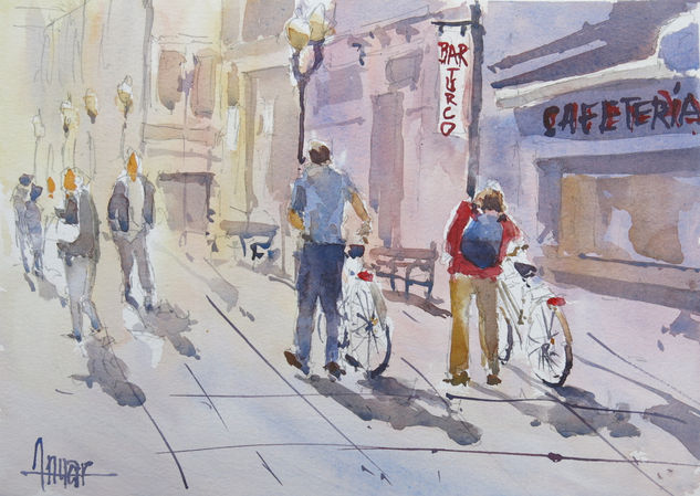 Paseando por Triana Watercolour Paper Others