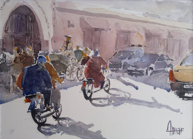 Motocicletas en Marrakech