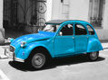 cyan car