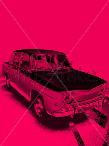 Pink car
