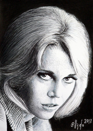 Jane Fonda Making Pen