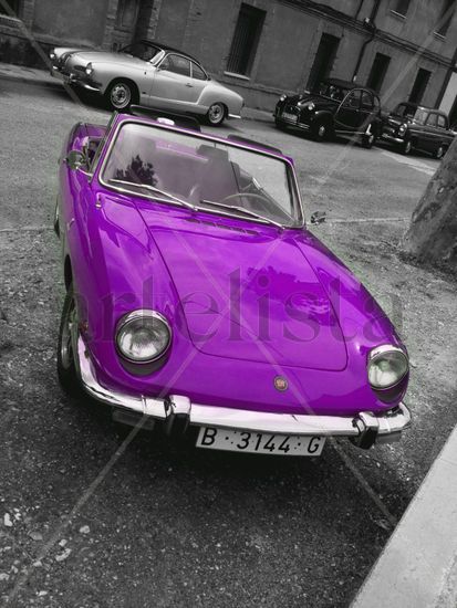 Violet sportscar Glamour Técnicas alternativas