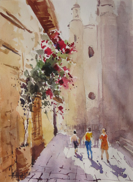 Mujeres caminando