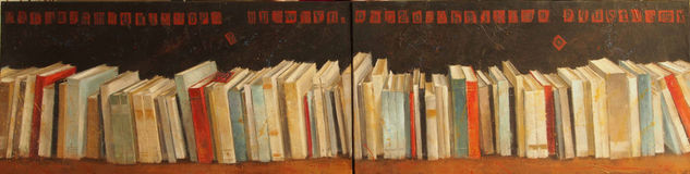 Serie libros Media Mixta Lienzo Otros