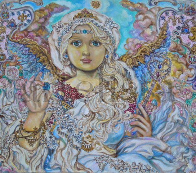 Yumi Sugai.An angel of the blue crystal.