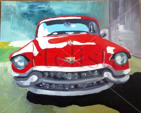 Cadillac rojo