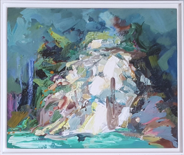 Aguas de la Huasteca, México Oil Panel Landscaping